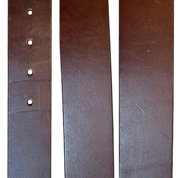 Silpada Designs Brown Western Italian Leather Belt Size M - Picture 8 of 8